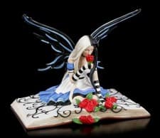 Image of Elves Figurine - Wonderland Fairy Alice - Nemesis Now Fairy Buchelfe Deco Statue