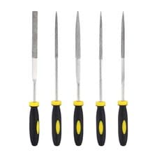 Image of 5Pcs 3 x 148mm Diamond File Set Diamond Needle File 120 Grit