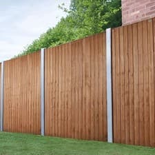 Image of 6ft x 6ft (1.83m x 1.83m) Closeboard Fence Panel – Heavy Duty Dip Treated Timber