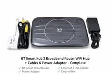 Image of BT Smart Hub 2 Dual Band Wi-Fi Wireless AC Broadband Modem Router