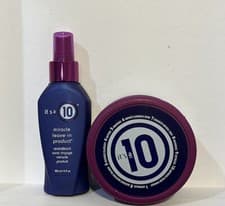 Image of It's a 10 Miracle Leave-In Conditioner Spray 120ml And Mask 240ml Brand New