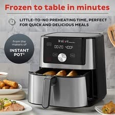 Image of Instant Digital Air Fryer 5.7L, 6-in-1 Black Touchscreen Healthy Cooking