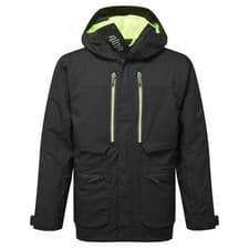 Image of Portwest EV461 EV4 Winter Parka Jacket Waterproof Insulated Hooded Coat - Black