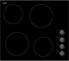 Image of 417) LOGIK LCHOBKN23 59 cm Electric Ceramic Hob - Black