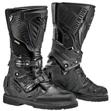 Image of Sidi Gore-Tex Motorcycle Boots Adventure 2 Waterproof Black Dual Sport Motorbike