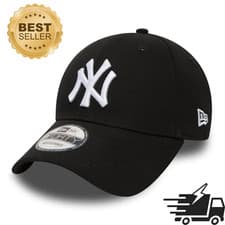 Image of New York Yankees New Era 9Forty Adjustable League Basic Baseball Cap Black HOIT