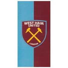 Image of West Ham United FC Towel Official Beach Towel Christmas Birthday Gift