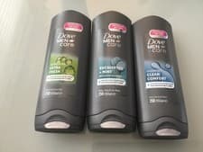 Image of Dove Men+Care Recharge Body Wash Gift Set Trio Collection (no box)