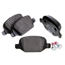Image of PAGID REAR AXLE BRAKE KIT BRAKE DISCS Ø 251 mm AND BRAKE PADS FOR ALFA ROMEO