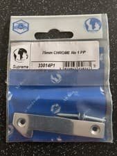 Image of House Door Number 1 - Chrome, 75mm, BNIB! Sealed!