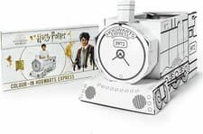Image of Kids 3D Cardboard Craft Colouring Harry Potter In Hogwarts Express Train