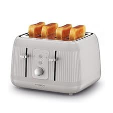 Image of Kenwood Dawn TFP09.000CR 4 Slot Toaster 1800W Oatmeal Cream 5 Browning Settings