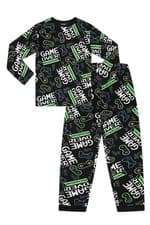 Image of Boys Game Over Gaming Fleece Twosie Long Pyjama