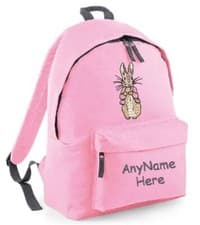 Image of PERSONALISED EMBROIDERED FLOPSY BUNNY from PETER RABBIT DESIGN RUCKSACK Backpack