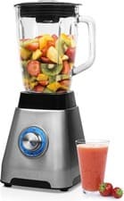 Image of Princess Stainless Steel 5 Speed Steps Blender, Glass Blender 1.75 Ltr 1250W