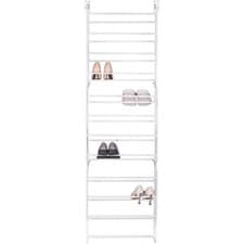 Image of 12 Tier Over Door Shoe Rack 36 Pair Organiser Holder Hanging Storage Shelf UK