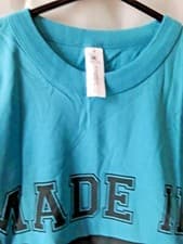 Image of B&C COLLECTION EXACT 190 /W.Women T-SHIRT TOP PRMIUM QUALITY COTTON in Size : M.
