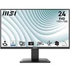 Image of MSI PRO MP2412 23.8 Inch Full HD Office Monitor - 1920 x 1080 VA Panel, 100 H...