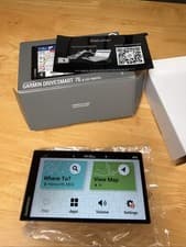 Image of Garmin DriveSmart 76 MT-S 7 Inch Sat Nav UK & Europe Maps with Traffic 2025 Maps