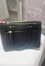 Image of Accessorize Women Black Large Handbag Shoulder Bag Women