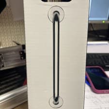 Image of Croydex Chrome Straight Grab Rail Stainless Steel 450 Ap501141