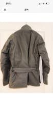 Image of Barbour International Wax Motorcycle Jacket, Worn Once, Size Small