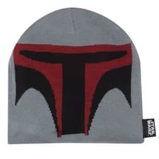 Image of Official Star Wars Boba Fett Face Beanie – Cozy Knit Hat for Adult & Series Fans