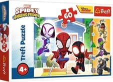 Image of 60 Piece Spidey Jigsaw Puzzle Marvel Spiderman Disney Junior For Ages 4+ Years