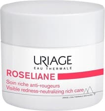 Image of Uriage Roseliane Visible Anti-Redness Rich Face Cream - Soothes, Hydrates Dry s