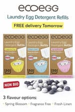 Image of Ecoegg Laundry Egg Refill Pellets, 50 Wash Fresh Linen