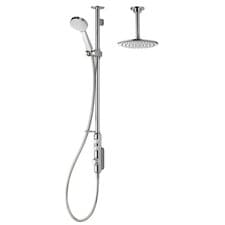 Image of Aqualisa iSystem Smart Digital Exposed Shower - Ceiling Head, Wi-Fi & App