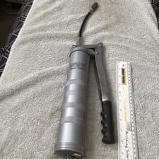 Image of Laser Large Lever Action Grease Gun 12” Long Cylinder Unused