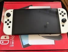 Image of Nintendo Switch OLED Model HEG-001 Handheld Console - 64GB - White