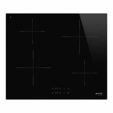 Image of Smeg SI2641DUK - 60cm Black 4 Zone Induction Hob - Plug attached