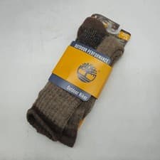 Image of Timberland Outdoor Hiker Womens Socks 1 Pair Lambs Wool Blend USA Made Sz 4-10
