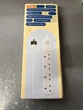 Image of LOGIK 4M Surge Protected 4-Socket Extension Lead