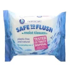 Image of Natracare | Safe to Flush Moist Tissues | 1 x 30