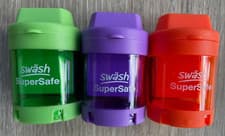 Image of Swash Double Hole Auto stop Pencil Sharpener SET OF 3