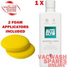 Image of AUTOGLYM BUMPER GEL 325ML / BACK TO BLACK REVIVER FOR PLASTIC VINYL RUBBER TRIM