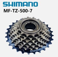Image of Shimano Tourney MF-TZ500 7 Speed 14-28T Freewheel Cassette Screw on