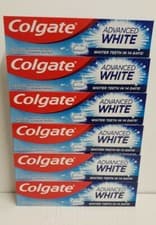 Image of Colgate Advanced White toothpaste 100ml x 6 tubes
