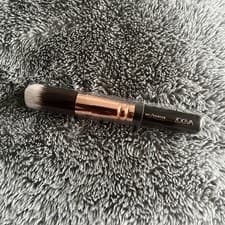 Image of Zoeva 106 Powder Makeup Brush Rose Golden