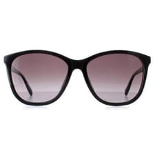 Image of Ted Baker Sunglasses TB1646 Delfi 001 Gloss Black Grey Gradient