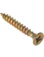 Image of Forgefix Multi-Purpose Pozi Screw Csk St Zyp 3.5 X 25Mm Box 200 FORMPS3525Y