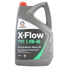 Image of Comma X-Flow Type G 5w-40 5w40 Fully Synthetic Car Engine Oil - 5 Litres 5L