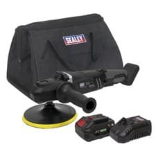 Image of Sealey Brushless Rotary Polisher Kit 180mm 20V 4Ah SV20 Series CP20VRPXKIT1