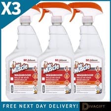 Image of MR MUSCLE WASHROOM CLEANER SPRAY 750ML BATHROOM BASIN SOAP REMOVER DISINFECTANT
