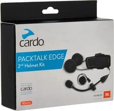 Image of CARDO PACKTALK EDGE 2ND HELMET KIT JBL MOTORCYCLE INTERCOM
