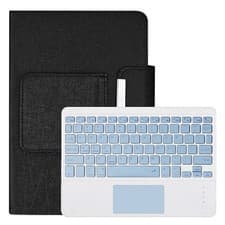 Image of Touchpad Keyboard Leather Case Mouse For Amazon Fire HD 10/10 Plus/Fire Max 11''