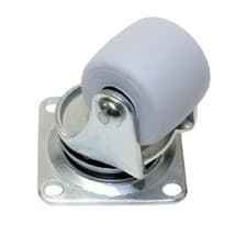 Image of Rubber/PVC Swivel Castor Wheels Furniture Caste No-Scratch Heavy Duty No Brake